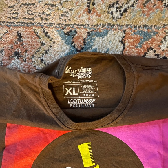 willy wonka and the chocolate factory shirt, XL - Picture 9 of 9